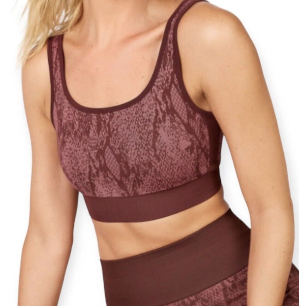 Fabletics Kamila Seamless Sports Bra Women’s Size L